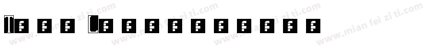 True Lines字体转换